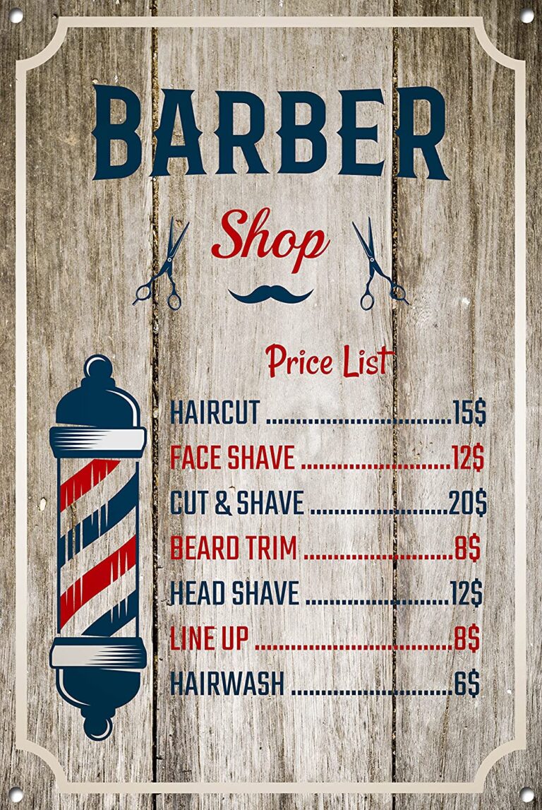 Carteles De Barberia Amazon