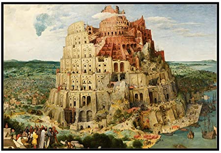 Cuadro La Torre De Babel Amazon