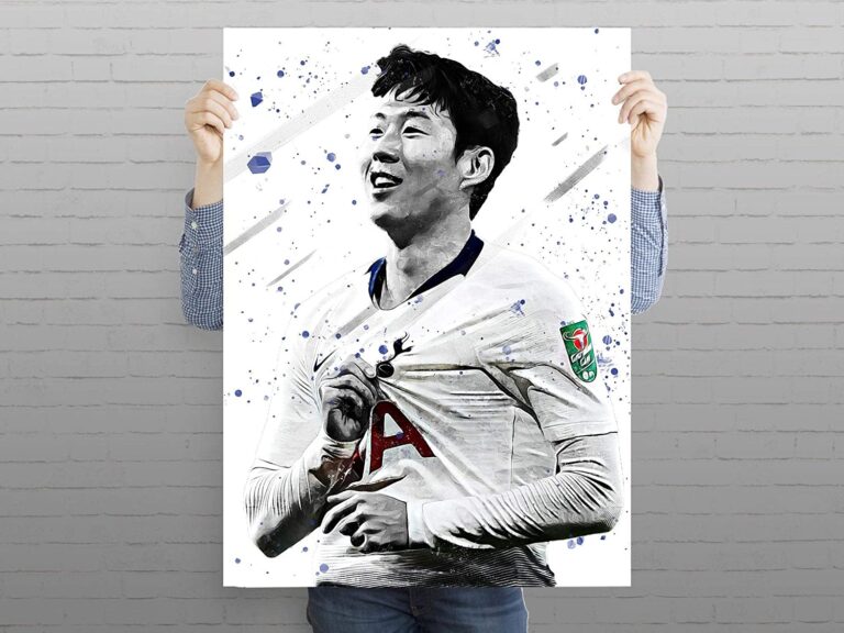 Poster De Heung Min Son Amazon