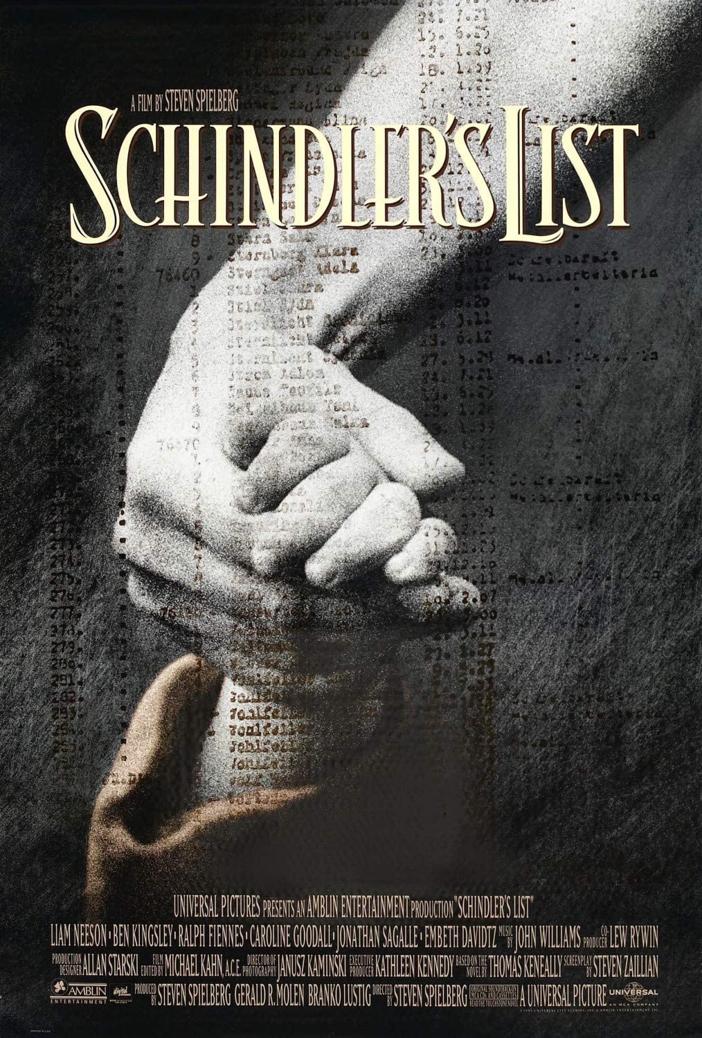 Posters De La Lista De Schindler Amazon