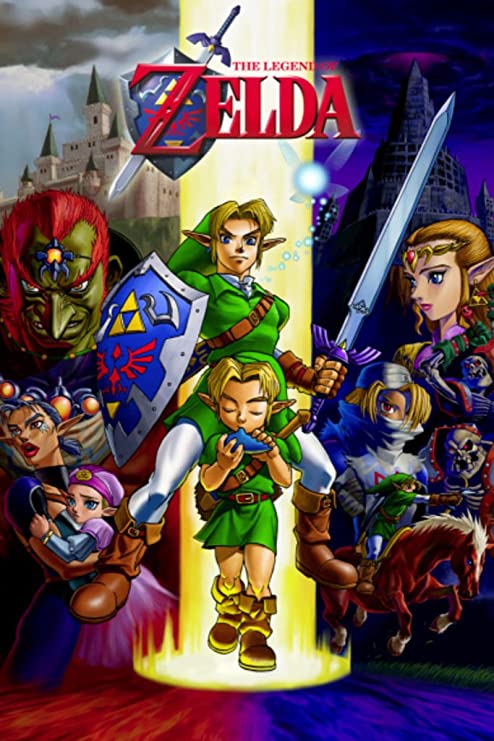 Posters De The Legend Of Zelda Ocarina Of Time Amazon